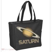 Solar System Planet Saturn Rings Outer Space  Tote Bag thumb 2
