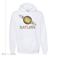 Solar System Planet Saturn Rings Outer Space  Comfort Colors Garment-Dyed Hooded Sweatshirt thumb 0