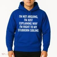 Sarcastic Siblings Quote Family Dynamics Gift Hoodie thumb 2