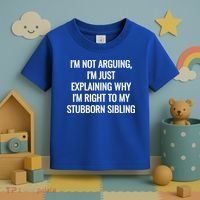 Sarcastic Siblings Quote Family Dynamics Gift Toddler T-Shirt thumb 3