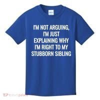 Sarcastic Siblings Quote Family Dynamics Gift Kids T-Shirt thumb 0