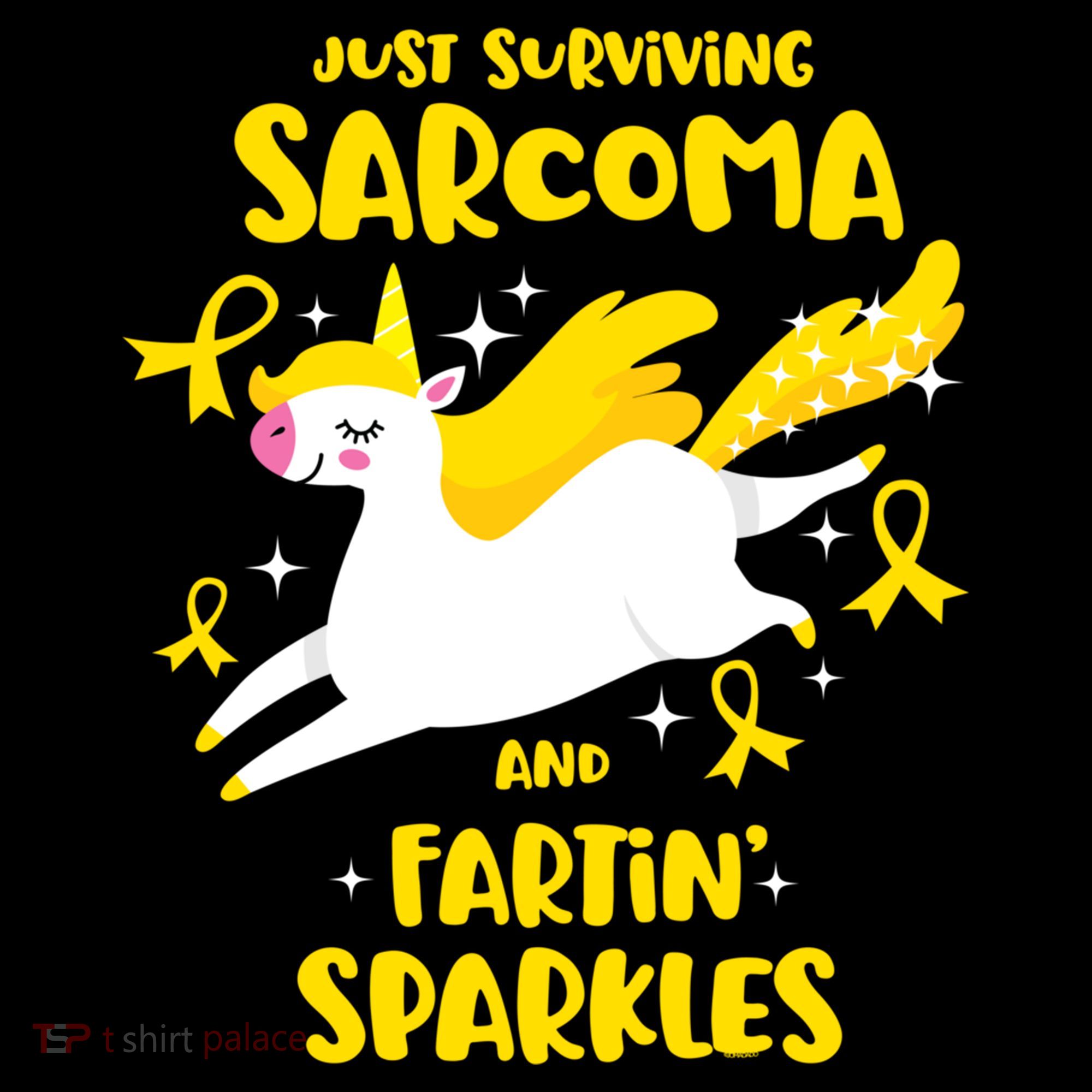 Sarcoma Survivor Quote Farting Unicorn Cancer Awareness Gift Coffee Mug