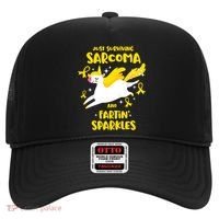 Sarcoma Survivor Quote Farting Unicorn Cancer Awareness Gift Hat thumb 0
