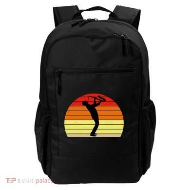 Sunset Saxophone Retro Saxophone Player Cool Gift Backpack