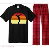 Sunset Saxophone Retro Saxophone Player Cool Gift Pajama Set thumb 0