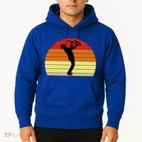 Sunset Saxophone Retro Saxophone Player Cool Gift Hoodie thumb 2