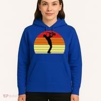 Sunset Saxophone Retro Saxophone Player Cool Gift Hoodie thumb 5