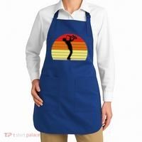 Sunset Saxophone Retro Saxophone Player Cool Gift Apron thumb 2