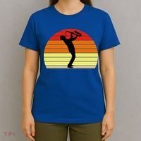 Sunset Saxophone Retro Saxophone Player Cool Gift T-Shirt thumb 4