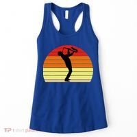 Sunset Saxophone Retro Saxophone Player Cool Gift Women's Tank Top thumb 0