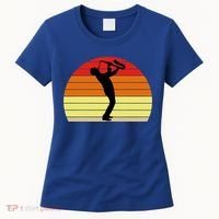 Sunset Saxophone Retro Saxophone Player Cool Gift Women's T-Shirt thumb 0