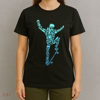 Skater Skateboarder Retro Skateboard T-Shirt thumb 4