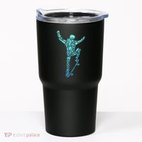 Skater Skateboarder Retro Skateboard Tumbler thumb 0