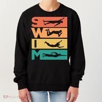 Swim Swimmers Retrol Women's Sweatshirt thumb 0