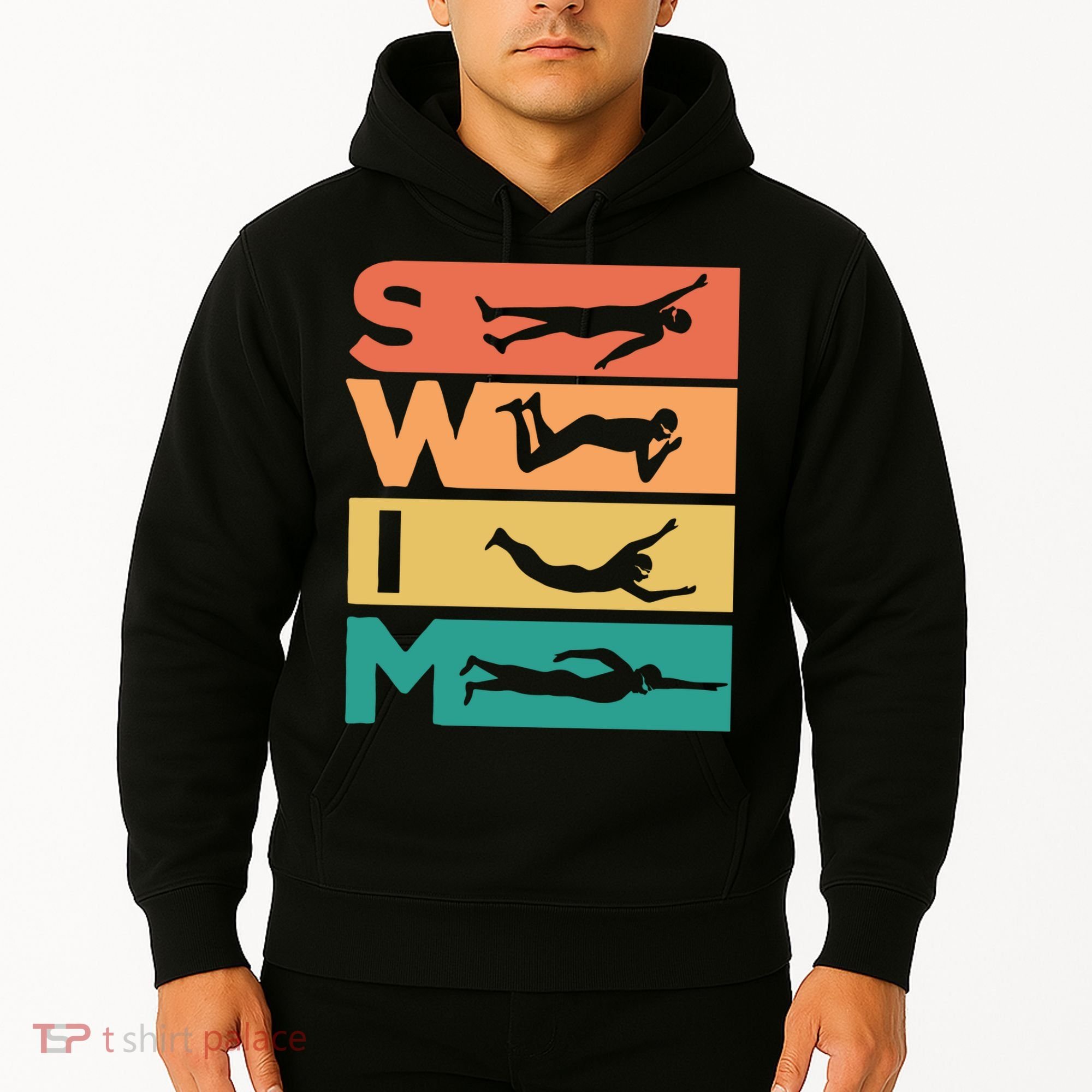 Swim Swimmers Retrol Hoodie