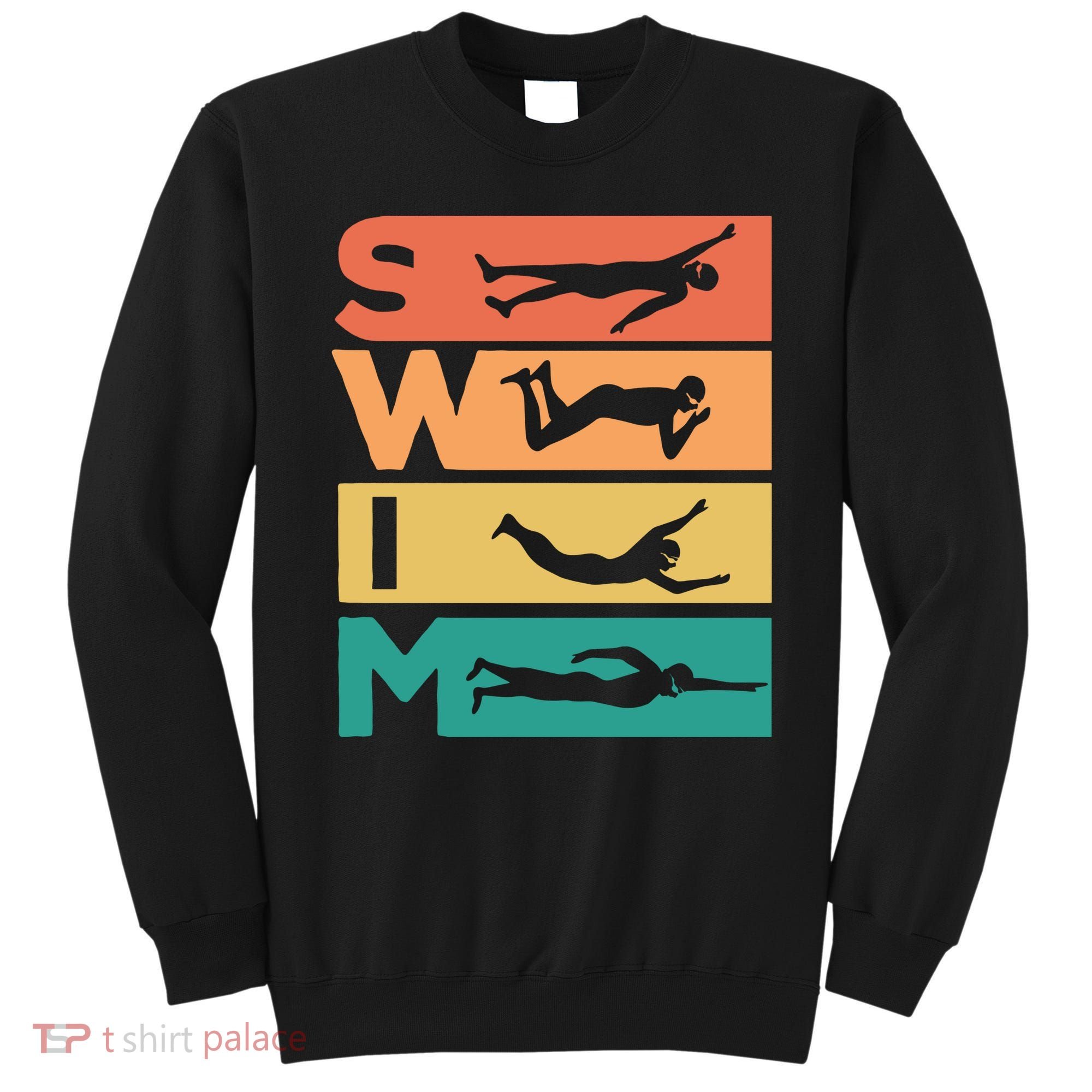 Swim Swimmers Retrol Sweatshirt