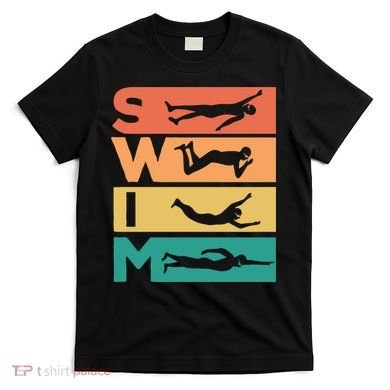 Swim Swimmers Retrol T-Shirt