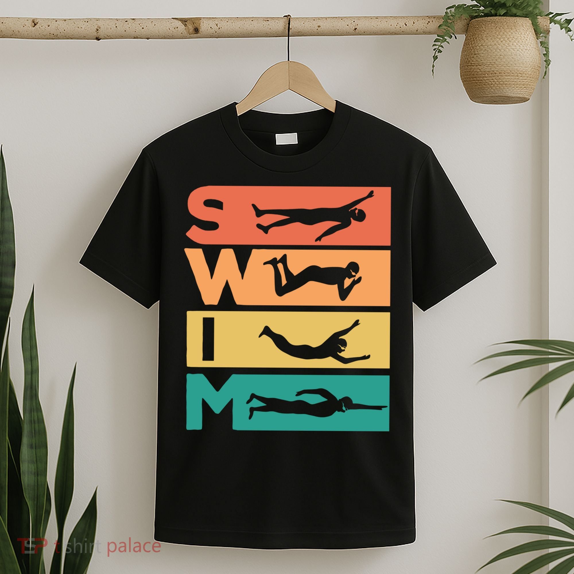 Swim Swimmers Retrol T-Shirt
