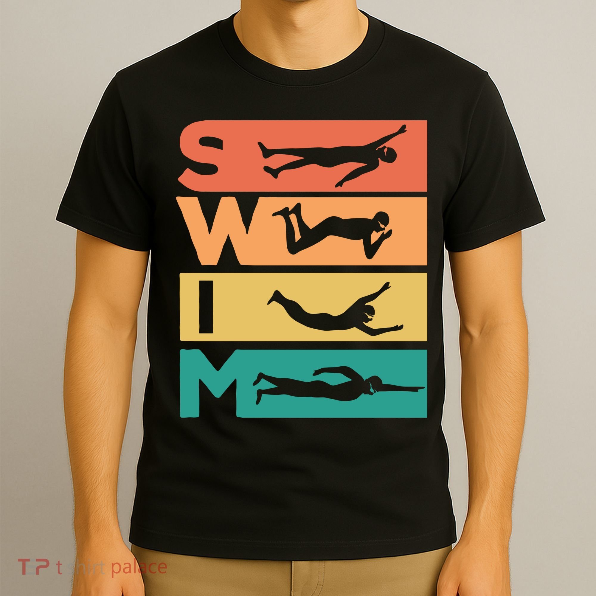 Swim Swimmers Retrol T-Shirt