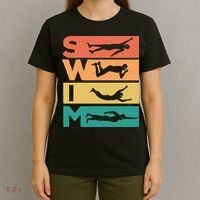 Swim Swimmers Retrol T-Shirt thumb 4