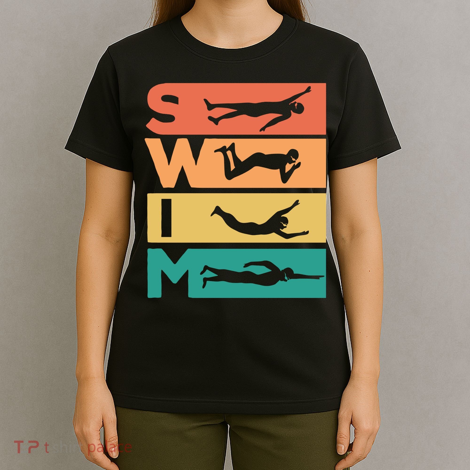 Swim Swimmers Retrol T-Shirt