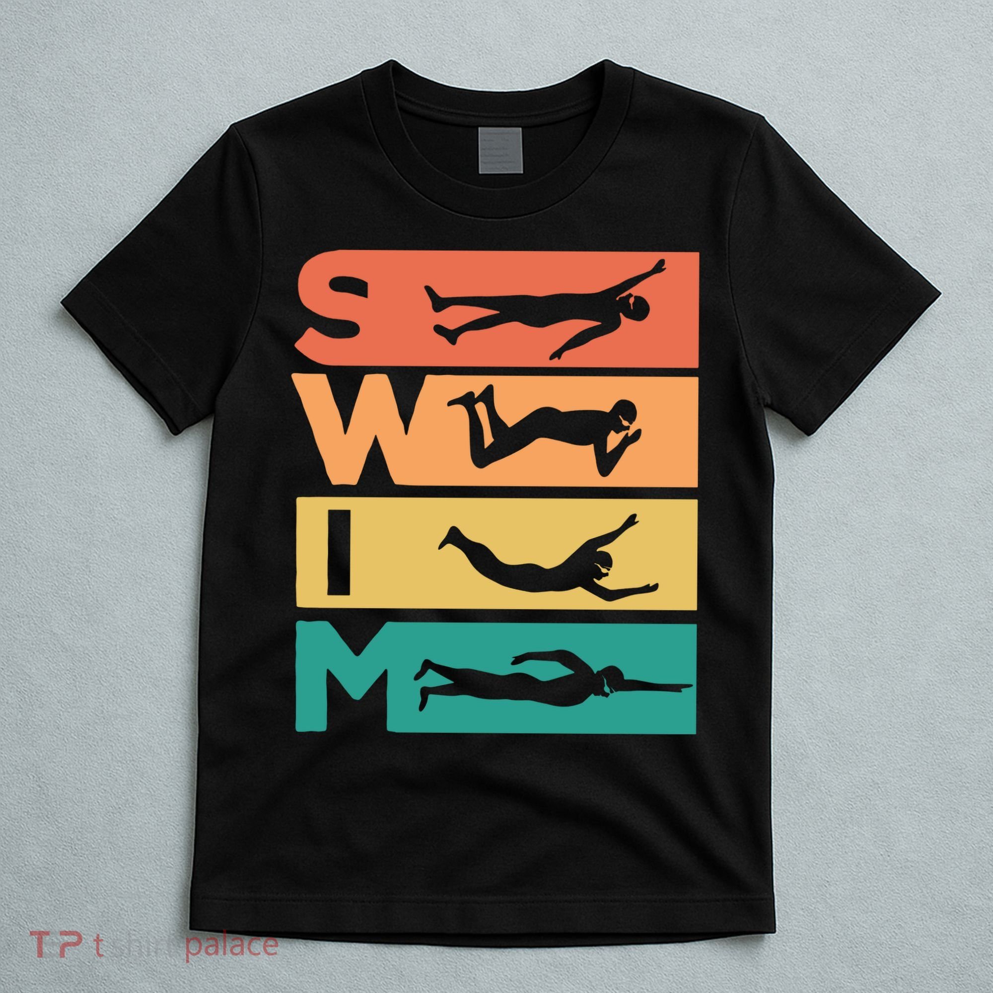 Swim Swimmers Retrol T-Shirt