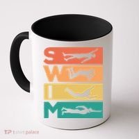 Swim Swimmers Retrol Coffee Mug thumb 0