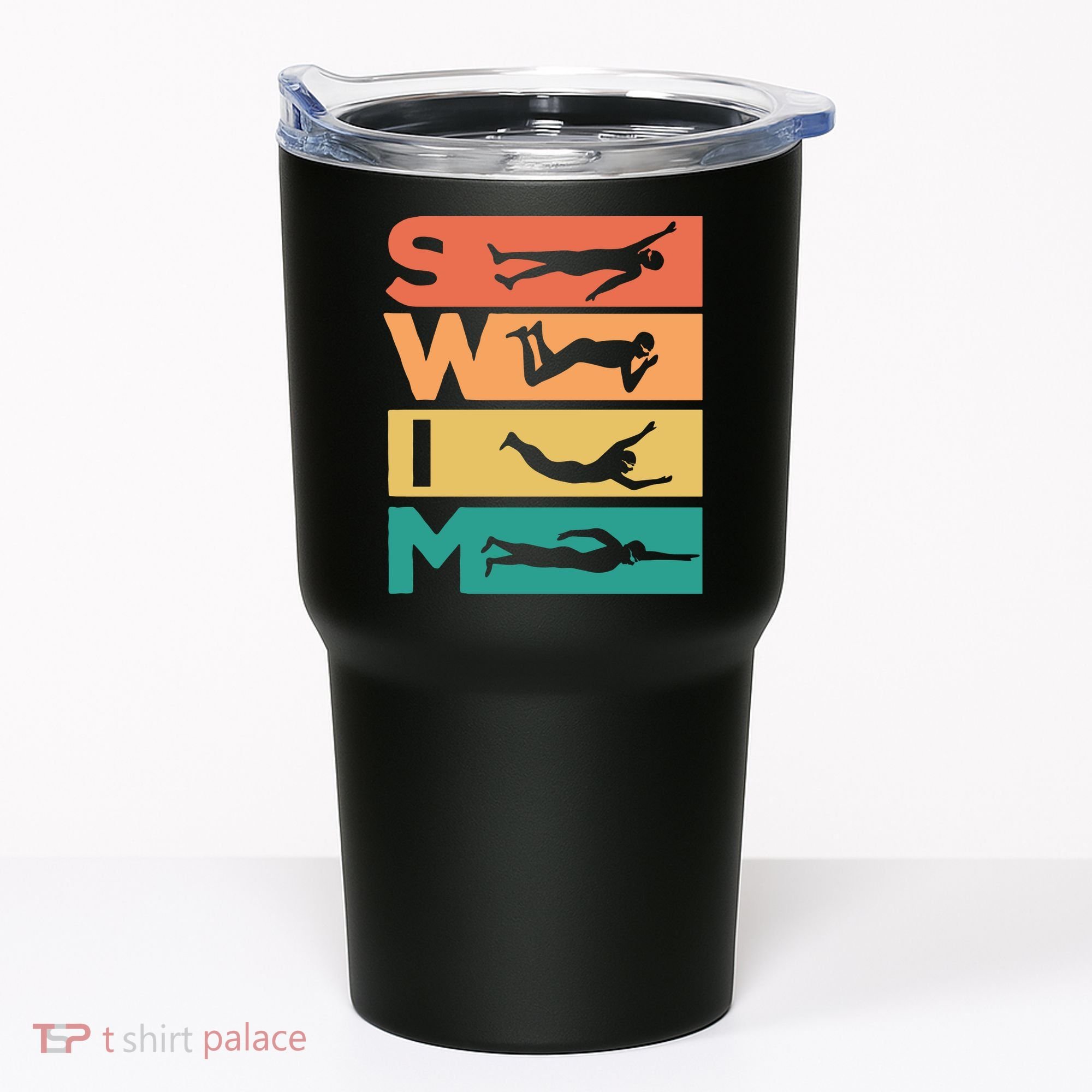 Swim Swimmers Retrol Tumbler