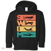 Swim Swimmers Retrol Toddler Hoodie thumb 0