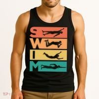 Swim Swimmers Retrol Tank Top thumb 3