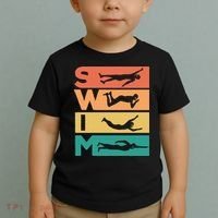 Swim Swimmers Retrol Toddler T-Shirt thumb 2
