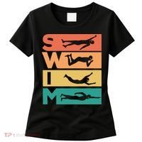 Swim Swimmers Retrol Women's T-Shirt thumb 0