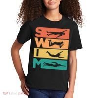 Swim Swimmers Retrol Kids T-Shirt thumb 2