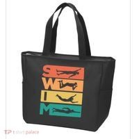 Swim Swimmers Retrol Tote Bag thumb 3