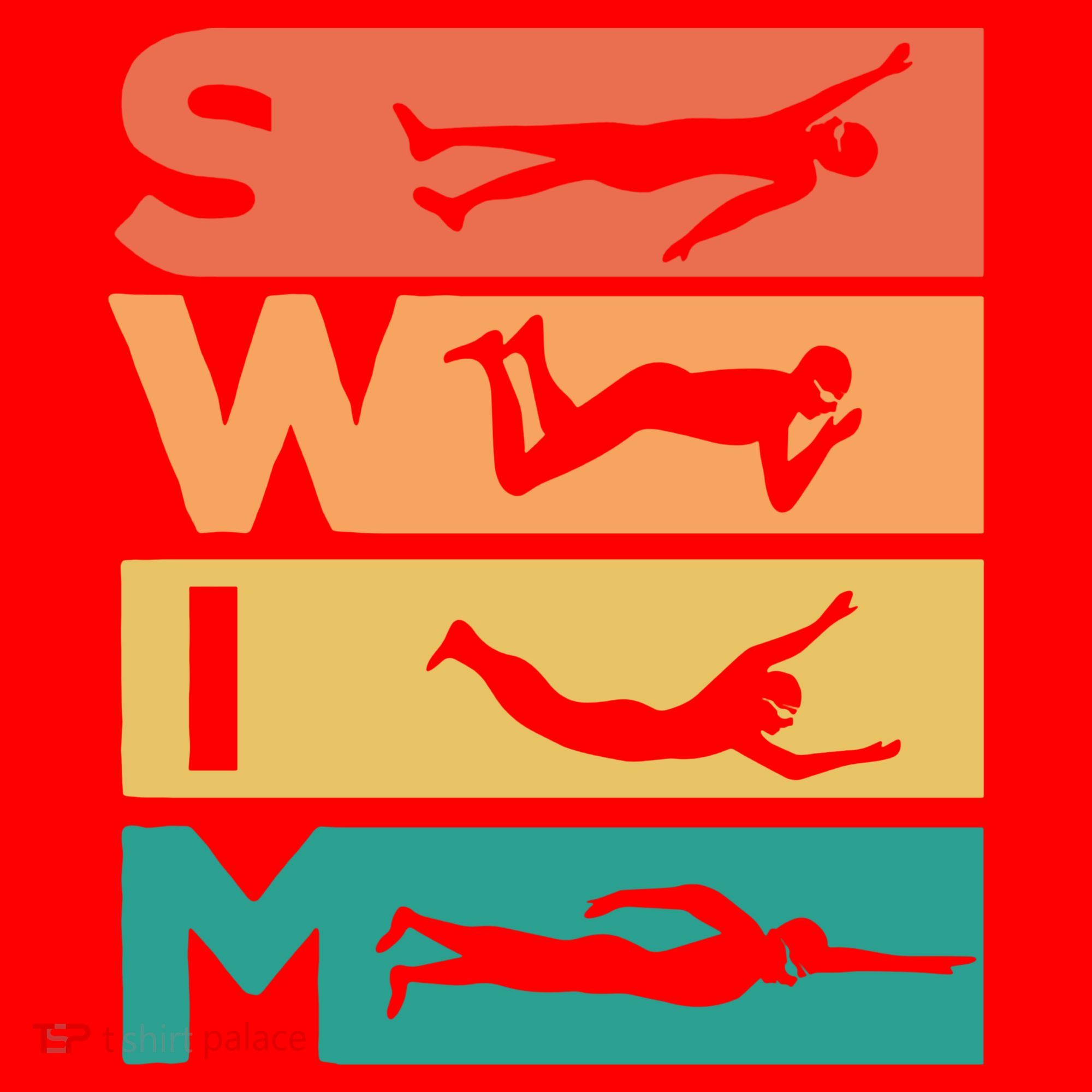Swim Swimmers Retrol Santa Hat