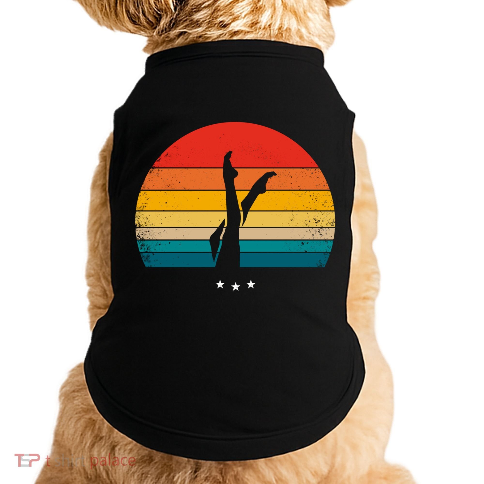Synchronized Swimming Retro Gift Doggie Tank