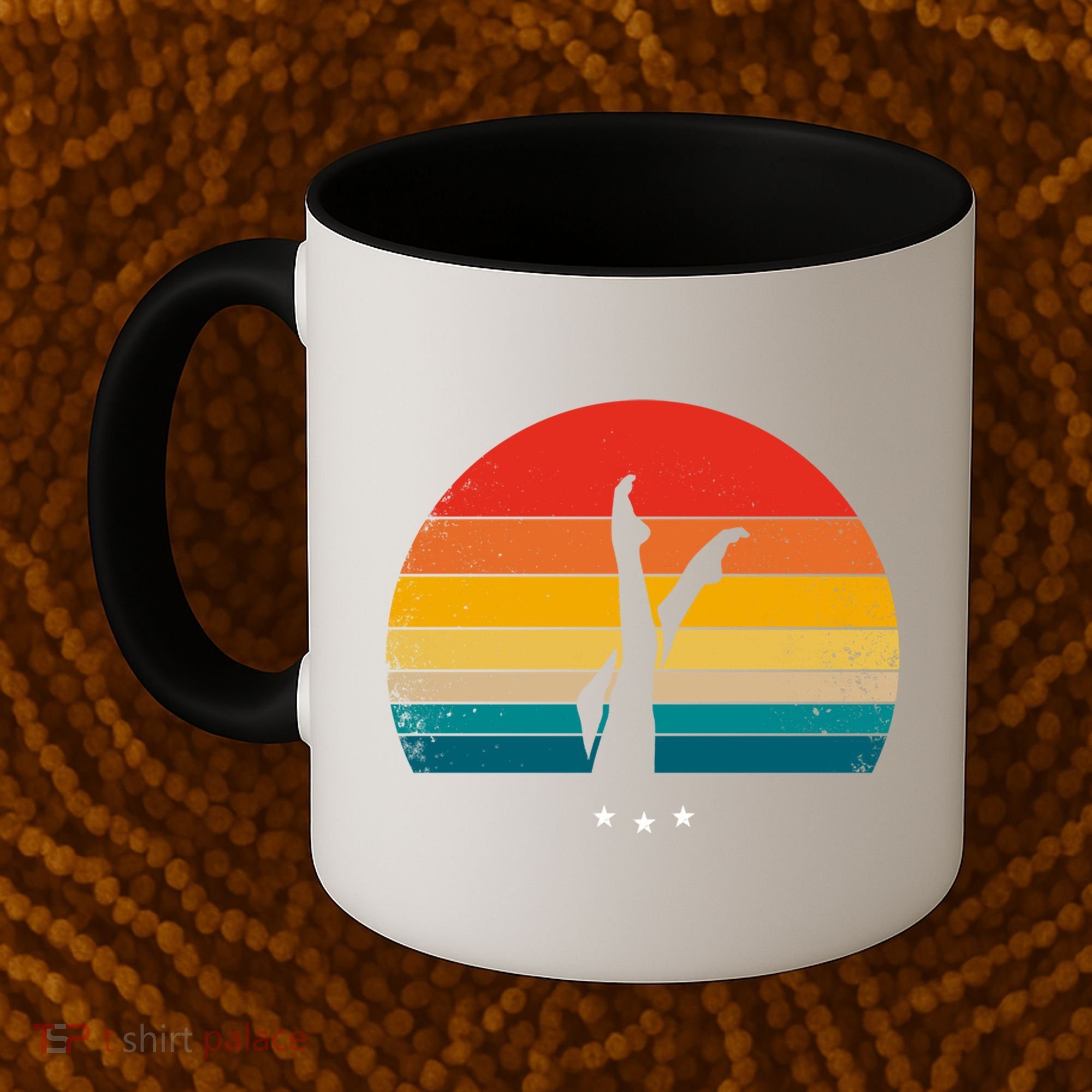 Synchronized Swimming Retro Gift Coffee Mug