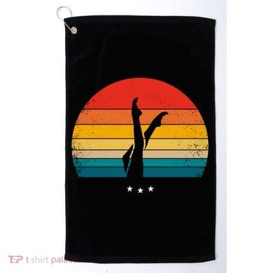 Synchronized Swimming Retro Gift Golf Towel