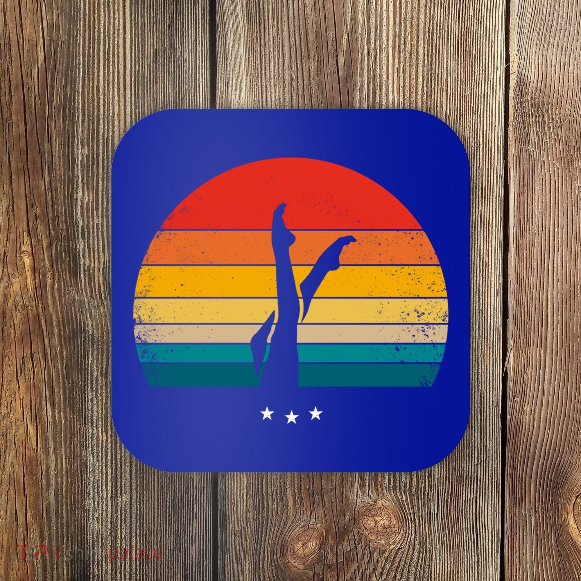 Synchronized Swimming Retro Gift Coaster