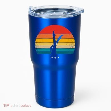 Synchronized Swimming Retro Gift Tumbler