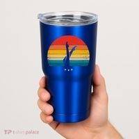 Synchronized Swimming Retro Gift Tumbler thumb 2