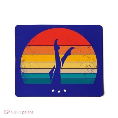 Synchronized Swimming Retro Gift Mousepad