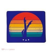 Synchronized Swimming Retro Gift Mousepad thumb 0