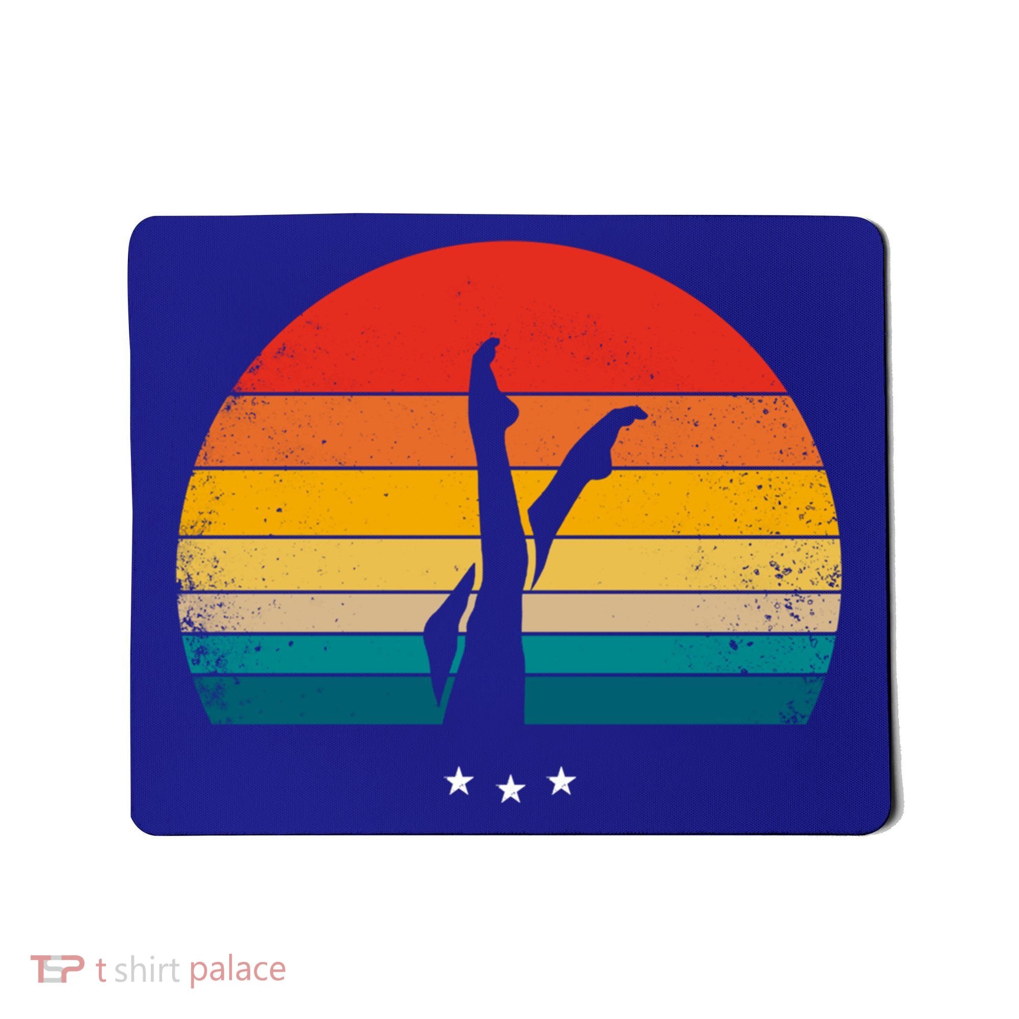 Synchronized Swimming Retro Gift Mousepad
