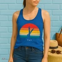 Synchronized Swimming Retro Gift Women's Tank Top thumb 2