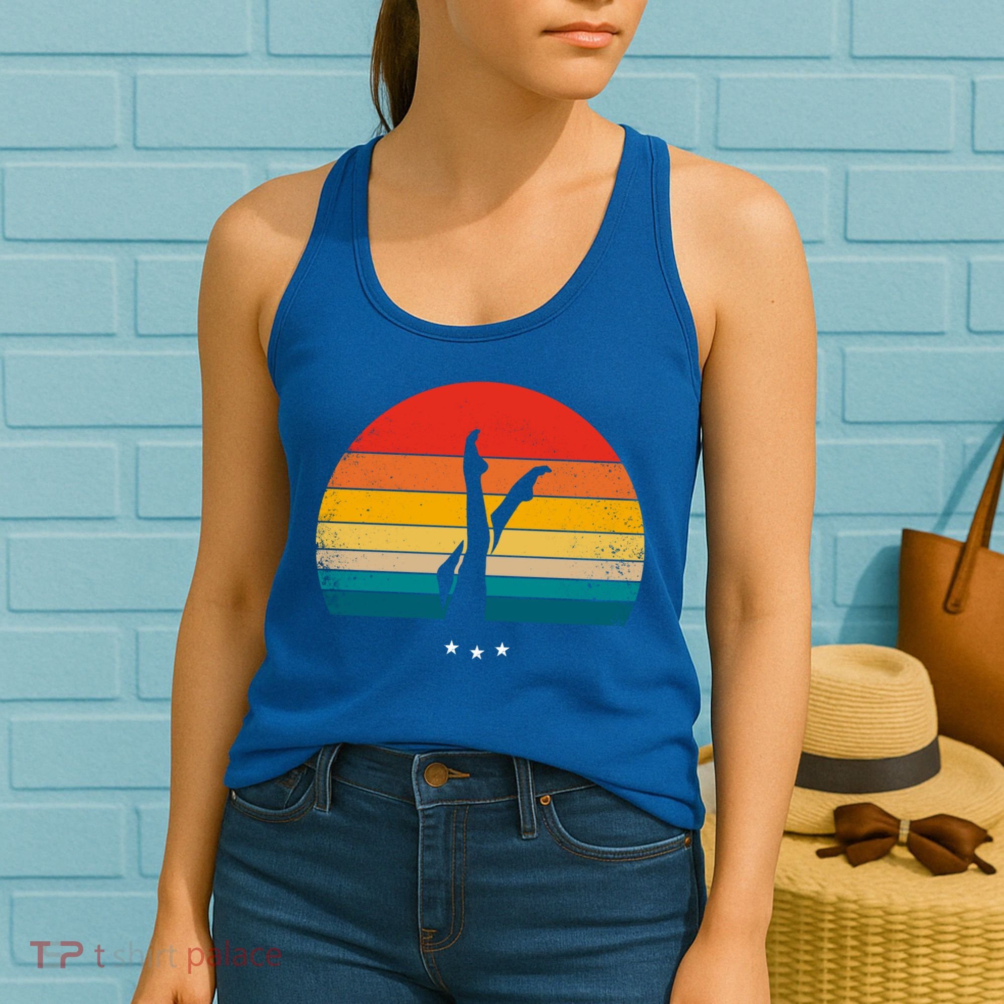 Synchronized Swimming Retro Gift Women's Tank Top