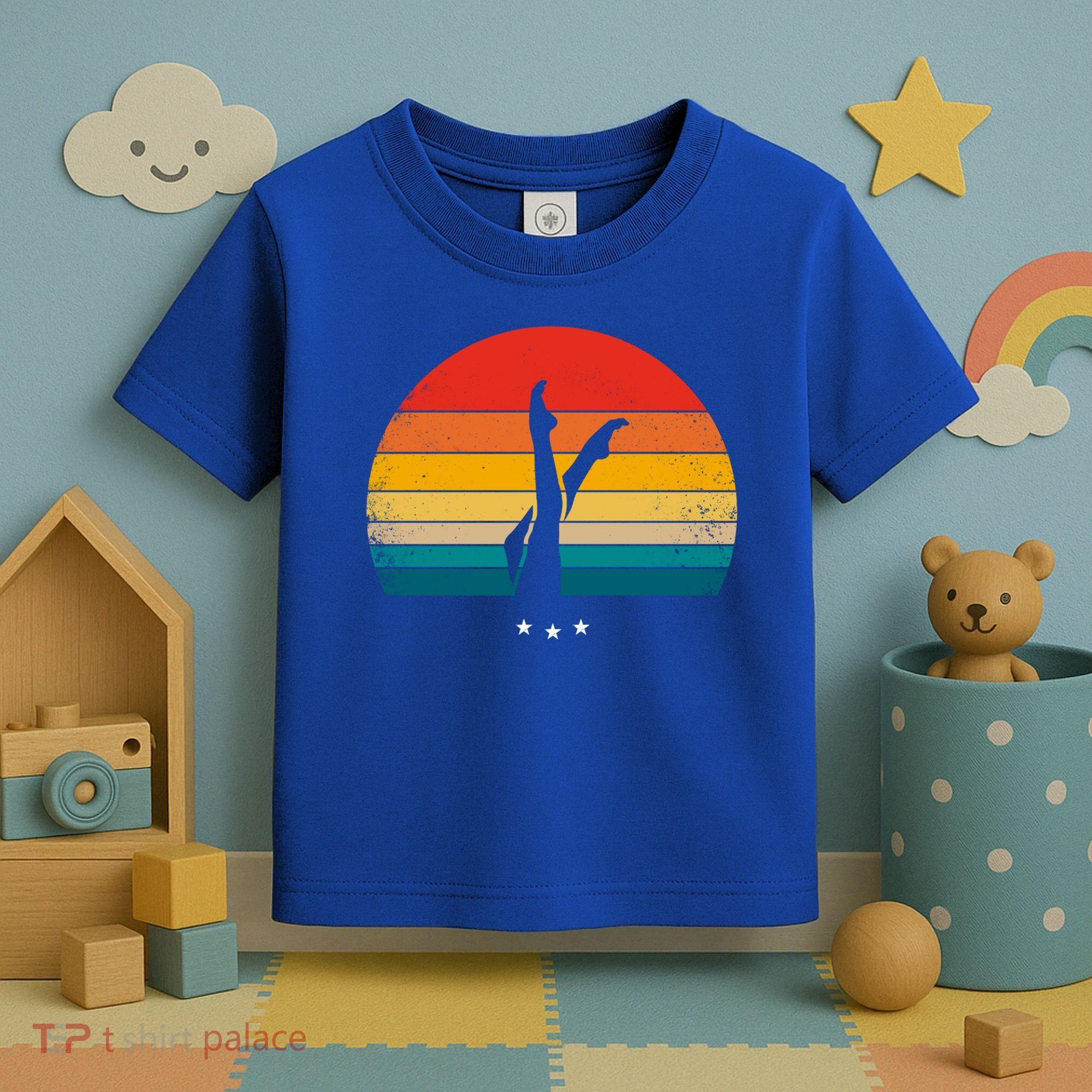 Synchronized Swimming Retro Gift Toddler T-Shirt