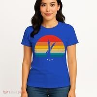 Synchronized Swimming Retro Gift Women's T-Shirt thumb 4