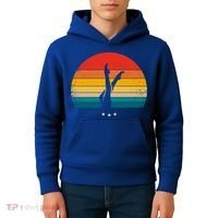 Synchronized Swimming Retro Gift Kids Hoodie thumb 4