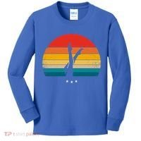 Synchronized Swimming Retro Gift Kids Long Sleeve Shirt thumb 0